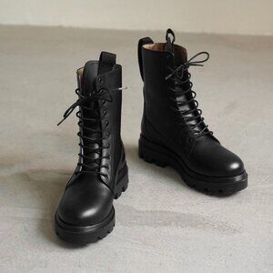 ✨ Flattered Lovi Combat Boots – Chic European Design (EU 37) ✨